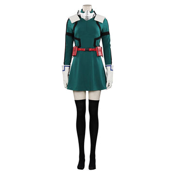 Anime My Hero Academia Midoriya Izuku Cosplay Disfraz Halloween Falda Carnaval Traje